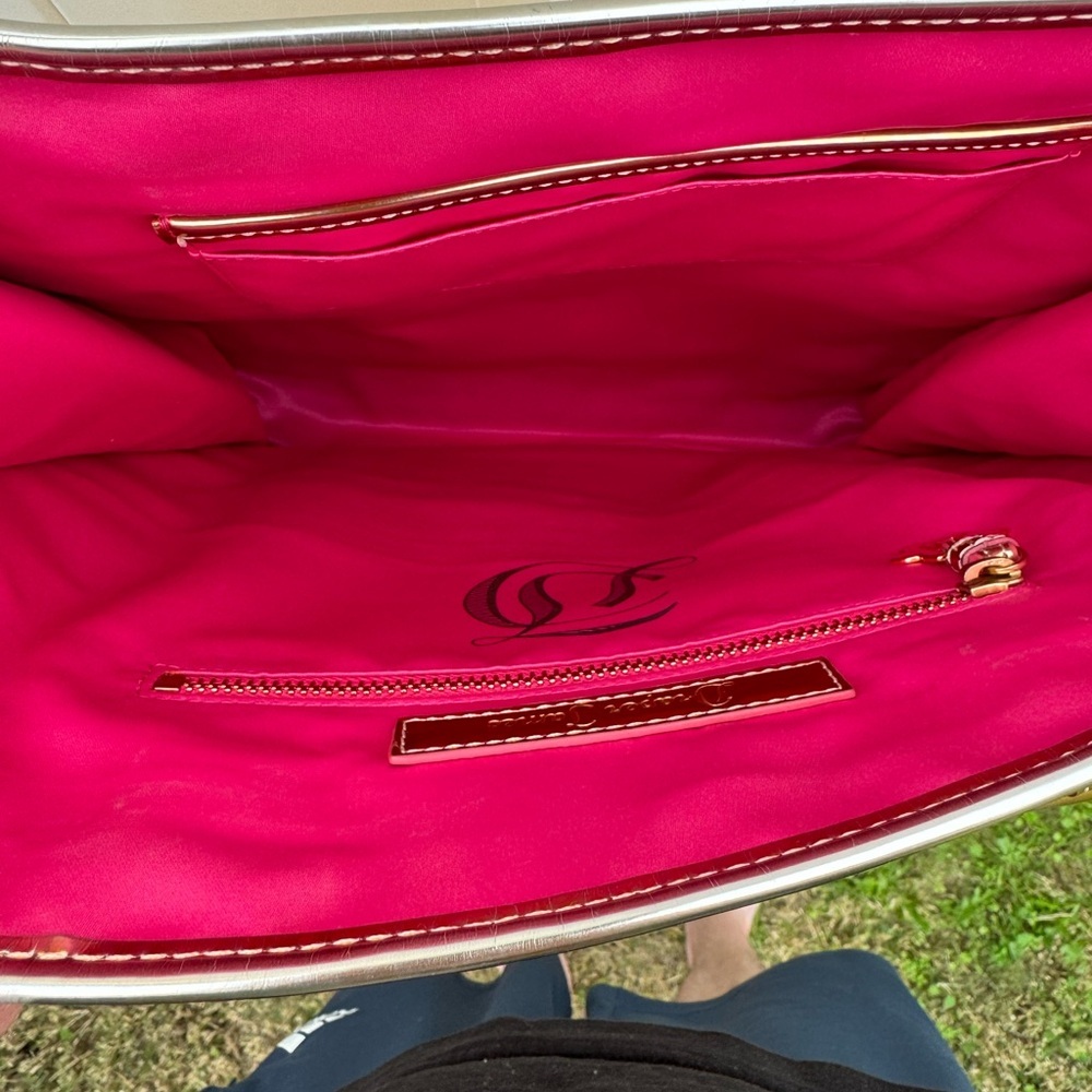 Draper James Metallic Gold "Totes Y'all" Owen Tote Bag Purse - Picture 13 of 17